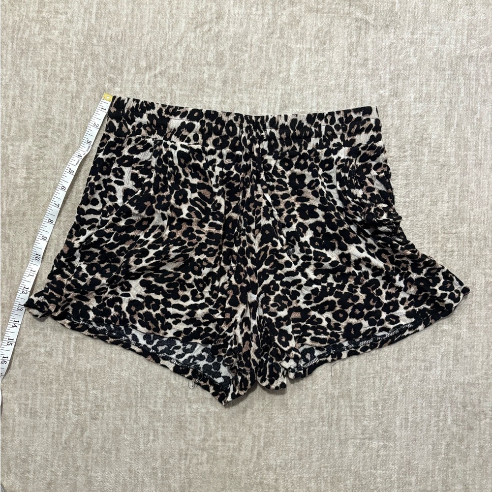 Leopard Print Women's Shorts
